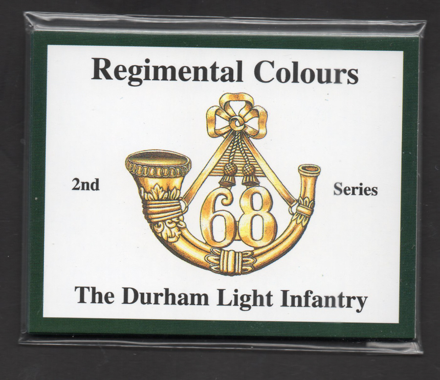 The Durham Light Infantry 2nd Series - 'Regimental Colours' Trade Card Set by David Hunter - Click Image to Close
